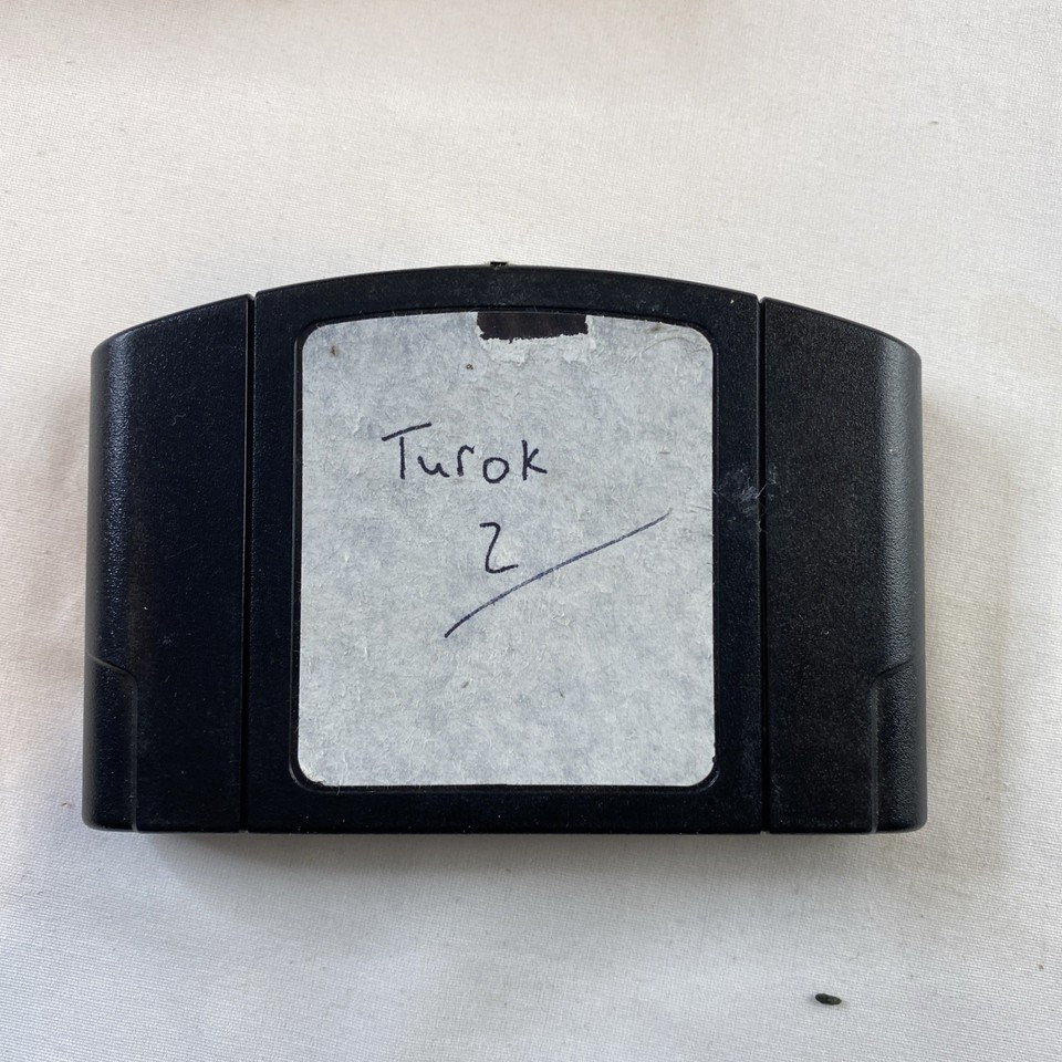 Turok 2 Seeds of Evil N64 (Nintendo) CIB, Box, Manual 1998 | eBay