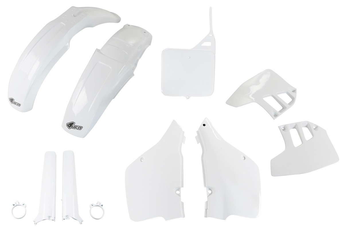UFO Plastic Kit Suzuki RM 125 1992    ALL WHITE