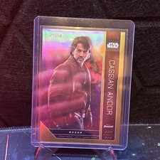 2023 Topps Finest Star Wars Cassian Andor Gold #/50  