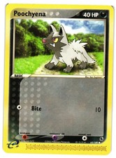 Pokemon TCG Poochyena 63/109 EX Ruby & Sapphire Regular Common VLP