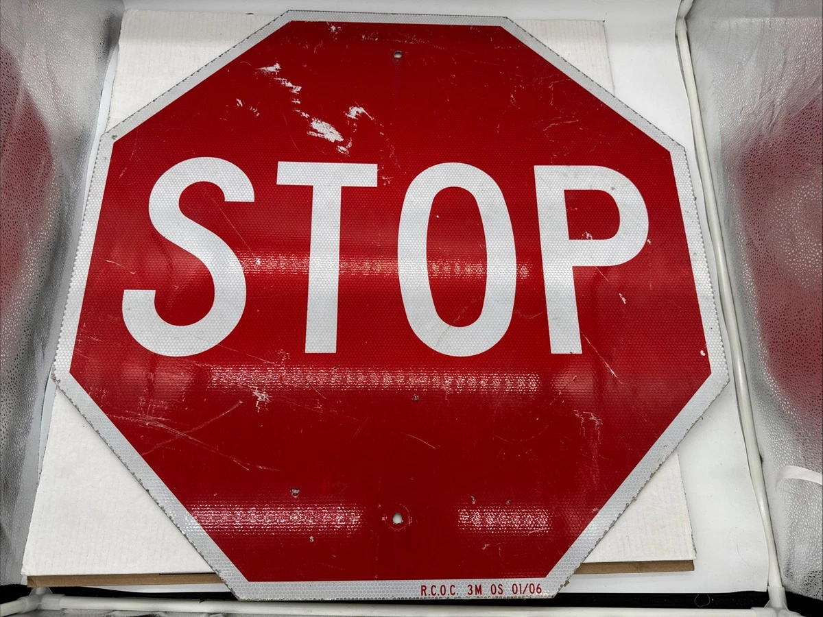 Stop Sign Collectible Transportation Signs for sale | eBay
