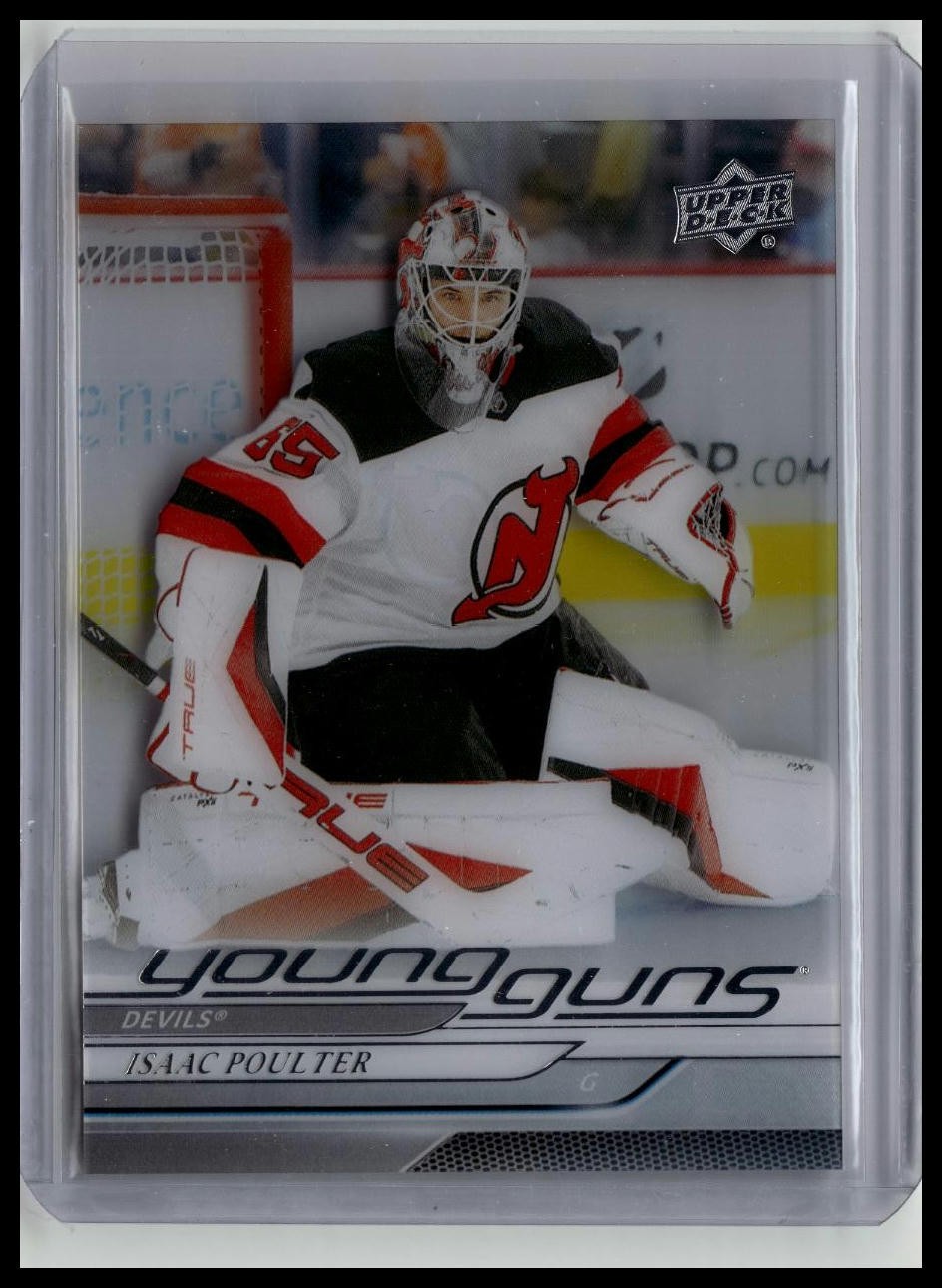 2024-25 Upper Deck #494 Isaac Poulter Clear Cut