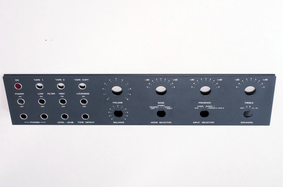 Cubierta del panel frontal Revox B750 MKII