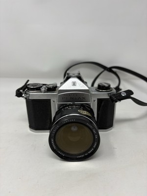 Honeywell Pentax Spotmatic SP II 35mm SLR Film Camera 28mm f/2.8 Lens Tested