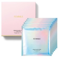 FEMMUE Dream Glow Sheet Mask - Plump Firm 6pk  Bio-Cellulose Face Mask wit...