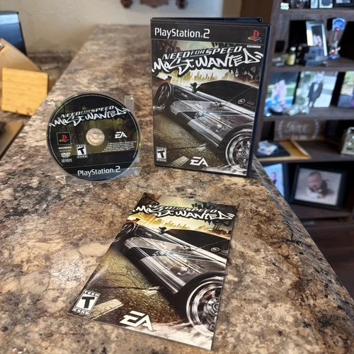 Need for Speed Most Wanted PS2 PlayStation 2 CIB Black Label TESTED