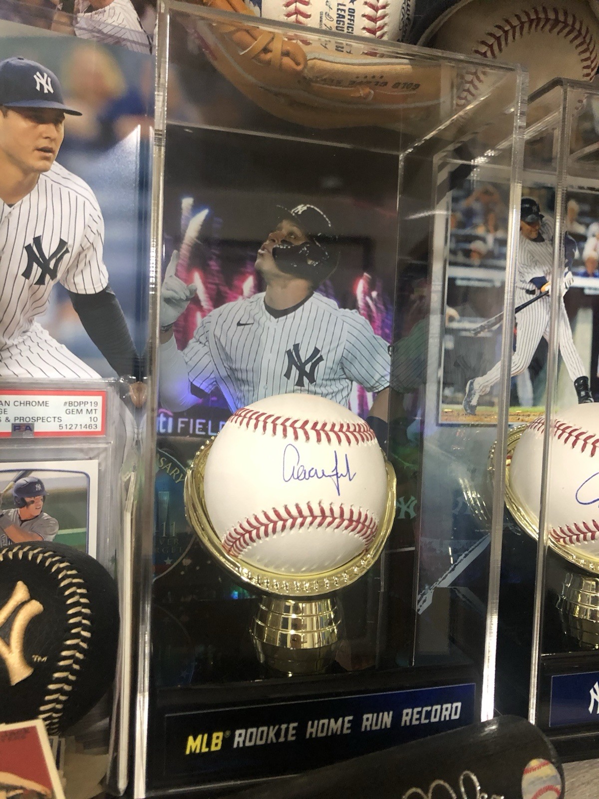 Aaron Judge Autographed Signed Fanatics Baseball 