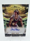 Topps Inception Basketball Jerry West Memory Lane Marks Gold Auto /50 Lakers