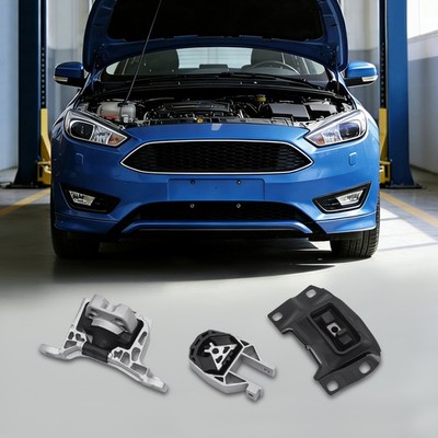 For 2012-2018 Ford Focus S SE SEL Titanium 3pcs Engine Mount & Trans Mount Kit