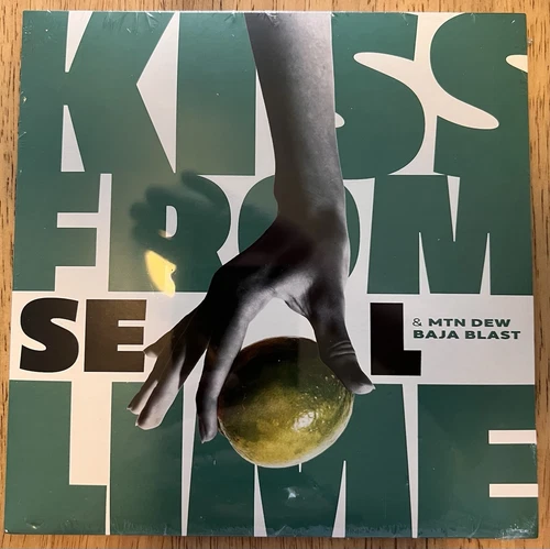 Kiss From a Lime - Seal x Mountain Dew - 7 inch Vinyl  Record SUPER BOWL  LIX