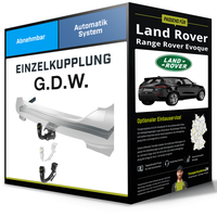 Abnehmbare AnhäNgerkupplung für Land Rover Range Rover Evoque 18- L551 G.D.W.