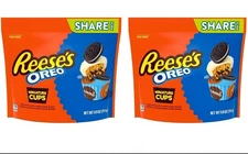 2 Pack Share Size Oreo Reese’s Cups 9 Oz   Reese Cup Reeses IN HAND Ship Today