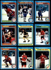 1979-80 Topps Hockey Near Complete Set 4.5 - VG/EX+ 7195308 (79 / 264 cards)