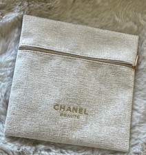 Chanel Beaute Champage Pearl Flat Pouch