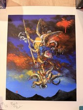 Benny The Butcher x Isaac Pelayo Archangel Print Signed 137/150 Griselda Conway