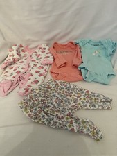Carter  s Preemie 4 Pc-set 3 Body Suit  One Leggings New W/O Tags