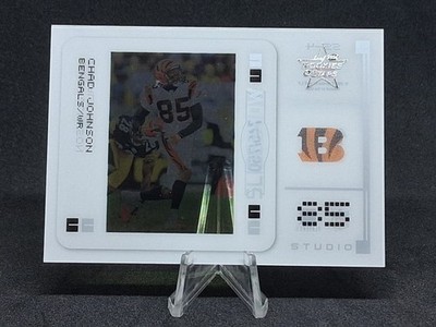 2004 Leaf Rookies & Stars - Slideshow Chad Johnson #SS-4 Studio /750