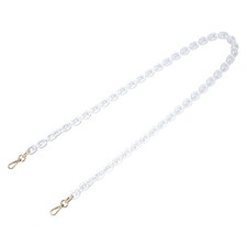 47" Acrylic Chain Purse Strap Replacement Luxury Handbag Strap Transparent