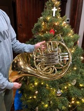 Conn 6D Double French Horn F/Bb with Schilke Mouthpiece