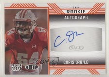 2020 Sage Hit Rookie Orange Chris Orr #A75 Auto 0e09