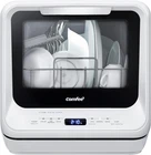 Portable Dishwasher Countertop with 5L Built-In Water Tank, No Hookup Needed, 6