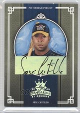 2005 Donruss Diamond Kings Silver Signatures 52/100 Jose Castillo #181 Auto 0f8