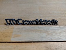 Vintage Ford 1980s Ltd Crown Victoria Emblem