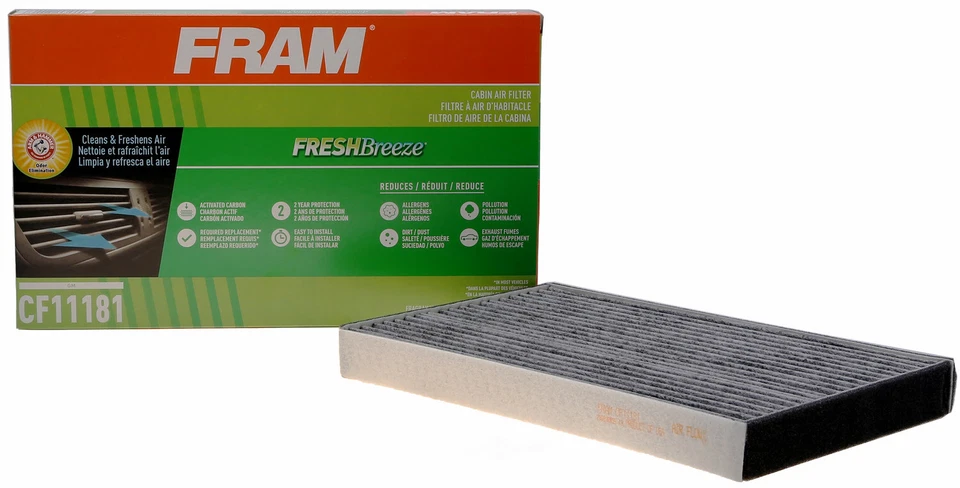 Filtro de aire de cabina para Chevrolet Corvette Fram 2005-2019 Foto 4 de 4