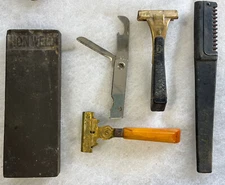 Lot Of Men’s Razors And Accessories Hudnet Hon well Eversharp Bakelite