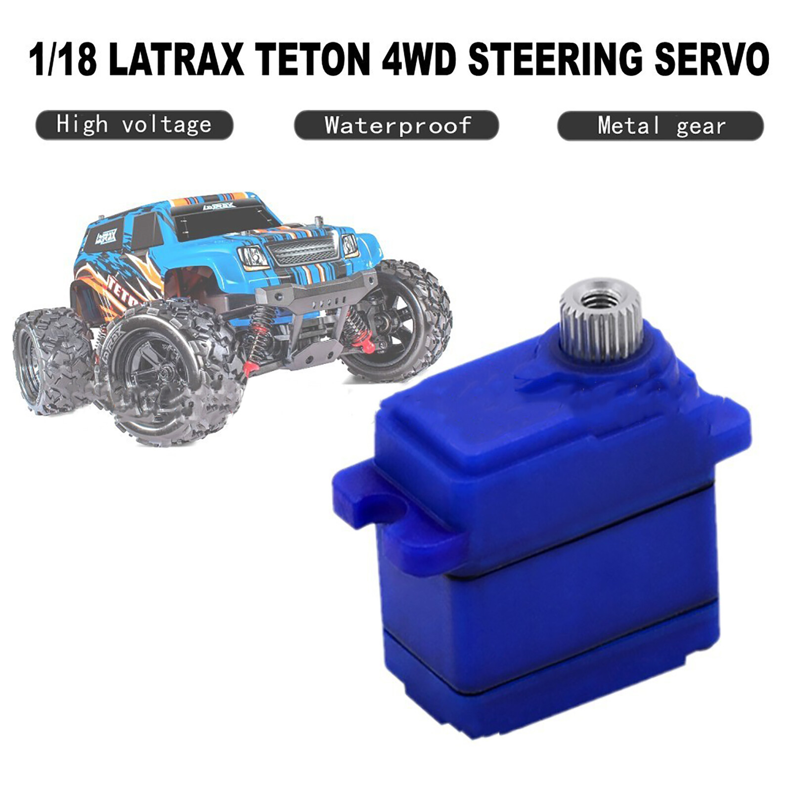 Latrax Prerunner Aluminum Suspension Arms (4-Pack) For Traxxas LaTrax Teton/  Desert Prerunner/SST 1/18 RCベアリングモデル For Latrax For Teton SST For Rally For Prerunner 1/18 1