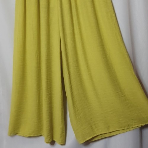 Mustard Seed Women's Green Wide Leg Drawstring Elastic Waist Pants. Size L - Picture 6 of 12