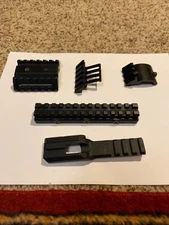 LOT of 5 ( five ) Gently Used SCOPE MOUNTS / OPTICS & ACCESSORY Mounts x 5