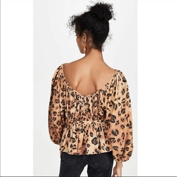 Mara hoffman leopard dress cheap
