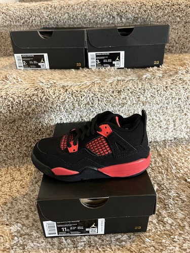 11c - Air Jordan 4 Red Thunder 4s | eBay