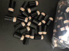 Custom Golf Ferrules 1  Long .355 Diameter Taper Tip Blk/Orange/White