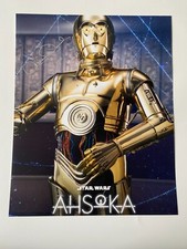 ANTHONY DANIELS In Person Signed Autograph 28x35cm Star Wars ASHOKA