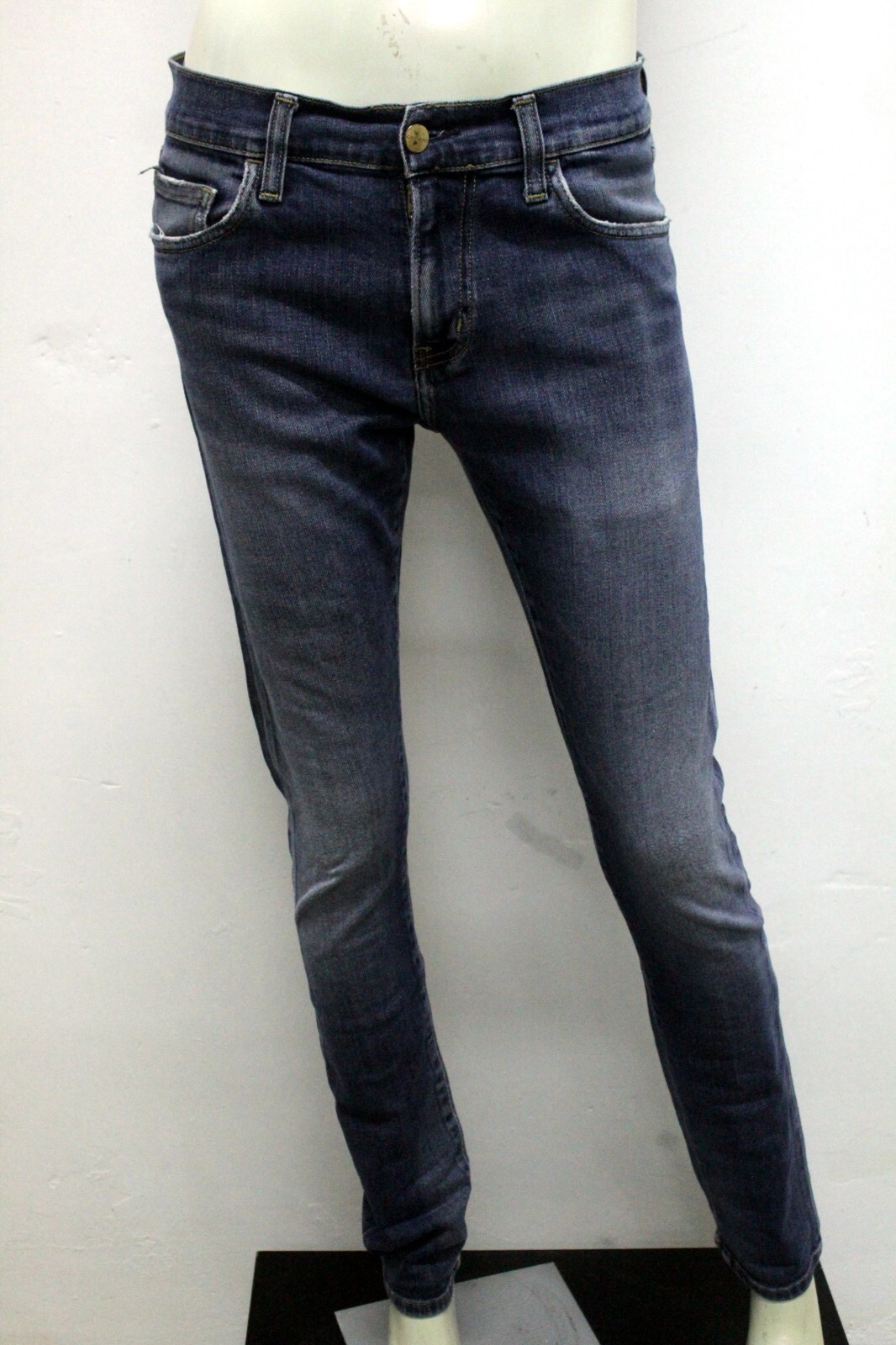 Carhartt Jeans Donna Taglia 44 Pantalone Blu In Cotone Pant Trousers Hose