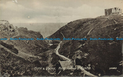 R652089 King Arthur Castle. Hotel und Tal. Valentine. Nu Vu Serie