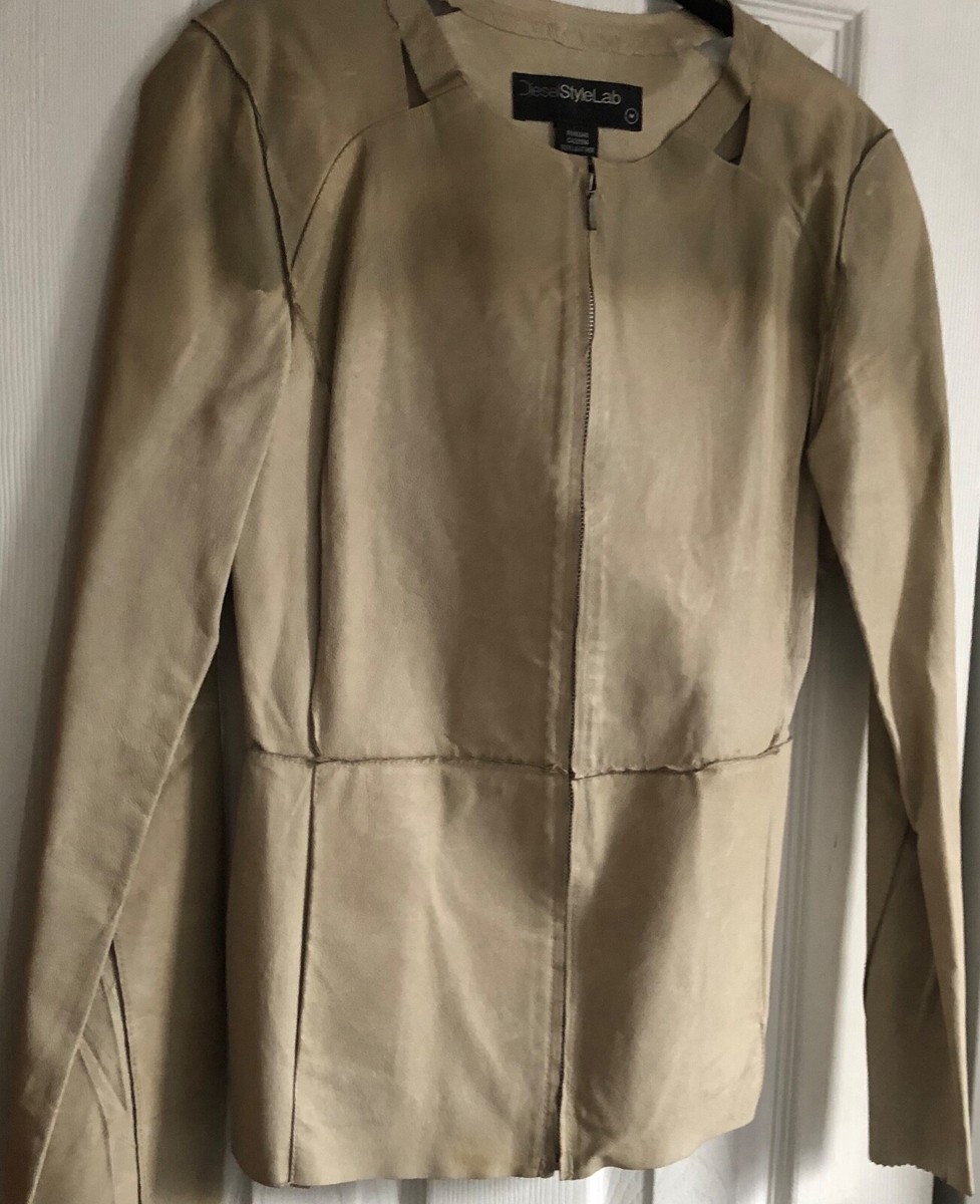 Women s Stretch-leather jacket Black Country