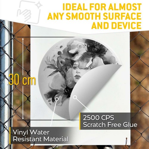 2 x Vinyl Stickers 30cm (bw) - Beautiful Lady Watercolour Art #42552 - 第 3/8 張圖片