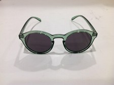 Sunglasses w/ Clear Green Frame 100 UV Protection
