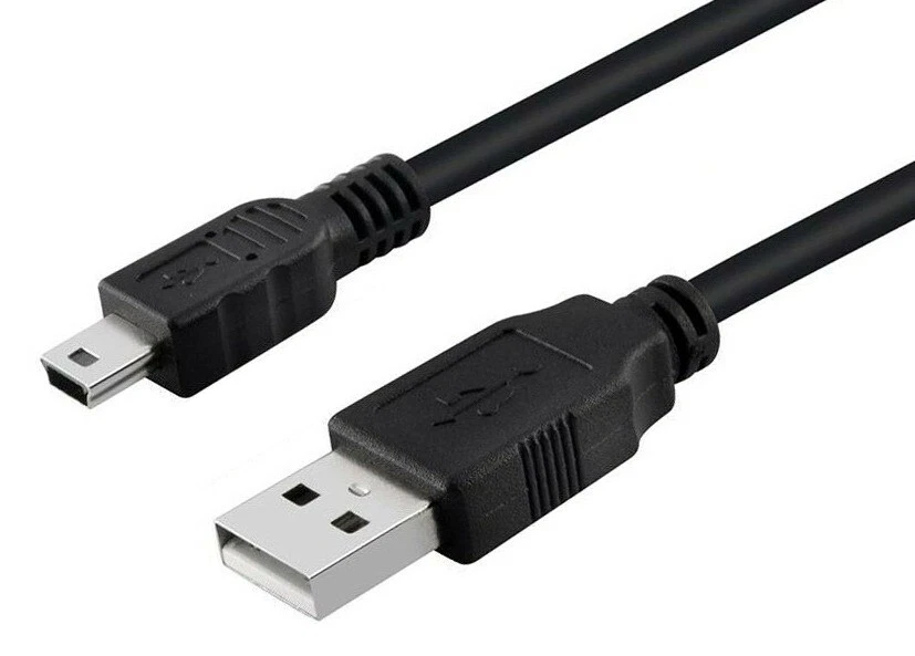 USB 2.0 Type A Male to USB Type Mini-B 5 Pin Data Sync Charger Cable 0.2m ~ 5m