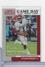 Kyler Murray Sooners Game Day Ticket 1 Panini 2019 110620MLCD