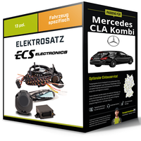Elektrosatz 13-Pol Spezifisch für Mercedes CLA Kombi 03.2015-08.2019 Inkl. EBA