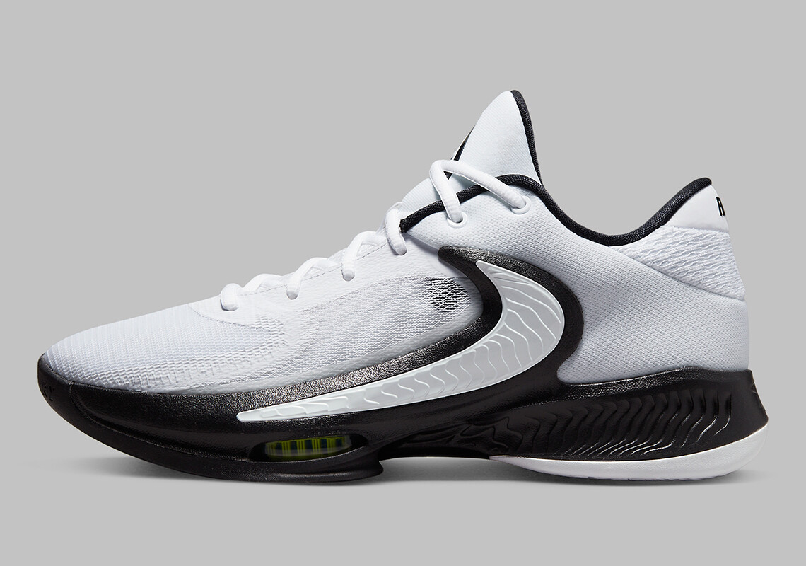 Nike Zoom Freak 4 TB White Black DO9679-100 sz 14 Men 