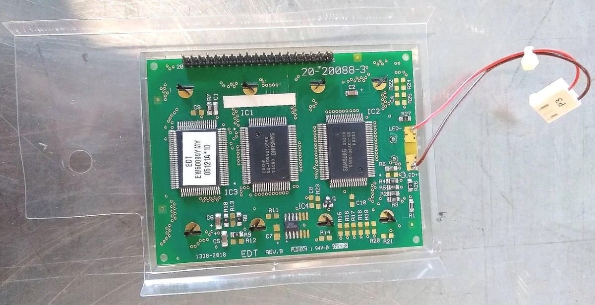 NEW EMERGING PLOTECH 20-20088-3 INDUSTRIAL LCD DISPLAY SCREEN