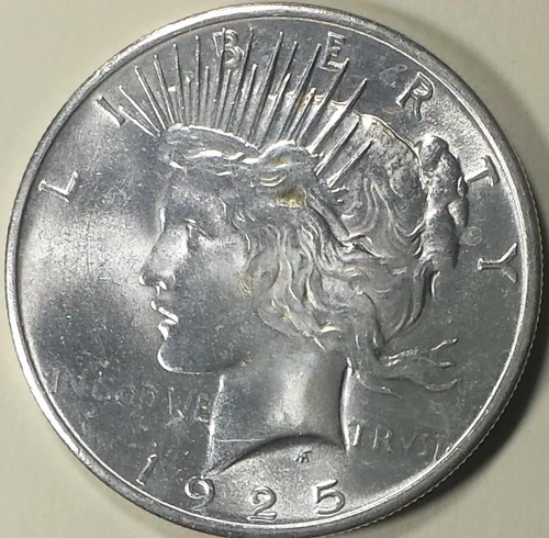 1925   Peace Dollar - ** CHBU ** Bright and Beautiful