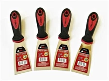 4 ATE PRO 2" FLEXIBLE STAINLESS STEEL PUTTY KNIFE KNIVES SCRAPERS DRYWALL 93521
