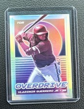 2021 Panini Chronicles - Overdrive Holo #12 Vladimir Guerrero Jr.