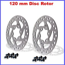120 mm Brake Disc 6 Bolt fit vsett 8 zero 8 Electric Scooter 2 PCS